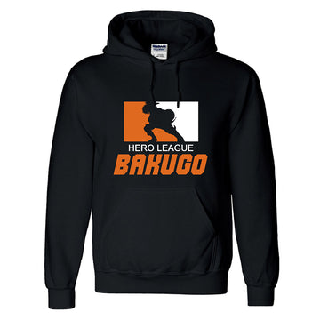 My Hero Academia Bakugou Katsuki Sudadera Estampada con Capucha para Adultos Unisex